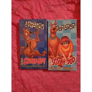 Scooby Doo Haunted House Hang Up & Foul Play In Funland VHS Tapes